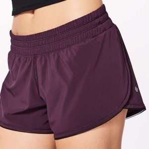 Lululemon Seek The Heat Short II 2.5" Dark Adobe (maroon) Size: 12